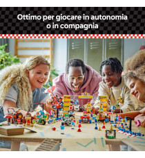 Lego Super Mario - Mario Kart: Kart standard - Lego 72032 con Toad in Tuta Rossa 7+ 174pz