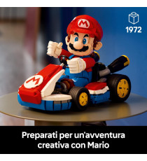 Lego Super Mario - Mario Kart: Mario e Kart standard - Lego 72037 Super Mario è dotato di testa e braccia snodabili 18+ 1972pz