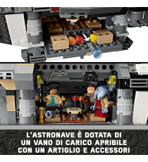 Lego Star Wars - The Onyx Cinder - Lego 75374 dalla serie Skeleton Crew con 5 minifigure di personaggi Anni 10+ 1325pz