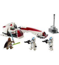 Lego Star Wars - La fuga del BARC Speeder - Lego 75378 con Grogu (Baby Yoda) e la minifigure di Kelleran Beq Anni 8+ 221pz