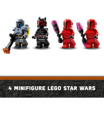 Lego Star Wars - Battaglia tra Paz Vizsla e Moff Gideon - Lego 75386 Set da The Mandalorian Stagione 3 Anni 7+ 289pz