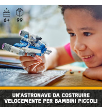 Lego Star Wars - Microfighter Y-Win di Captain Rex - Lego 75391 da collezione da Le Guerre dei Cloni Anni 6+ 99pz