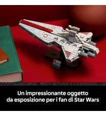 Lego Star Wars - Attack Cruiser classe Venator - Lego 75441 Astronave della Repubblica 643pz Anni 18+