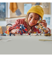 Lego Marvel - Avengers: Endgame Thor contro Chitauri - Lego 76322 con Mech,Gorilla e 7 Minifigure Anni 8+ 373pz