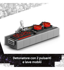 Lego Marvel - Groot in tuta da Ravager - Lego 76341 Groot è dotato di un detonatore con 2 pulsanti e 2 leve Anni 10+ 604pz