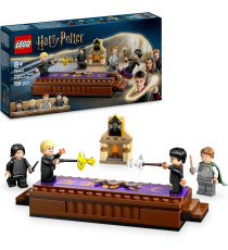 Lego Harry Potter - Castello di Hogwarts: Club dei Duellanti - Lego 76441 con Draco Malfoy, Gilderoy e Severus Anni 8+ 158pz