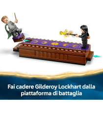 Lego Harry Potter - Castello di Hogwarts: Club dei Duellanti - Lego 76441 con Draco Malfoy, Gilderoy e Severus Anni 8+ 158pz