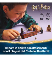 Lego Harry Potter - Castello di Hogwarts: Club dei Duellanti - Lego 76441 con Draco Malfoy, Gilderoy e Severus Anni 8+ 158pz