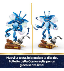 Lego Harry Potter - Folletto della Cornovaglia - Lego 76461 con Libro e Bacchetta di Gilderoy Lockhart Anni 8+ 320pz