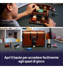 Lego Wednesday - Appartamento di Mano - Lego 76785 con Mini Bambolina di Enid, Figura di Mano e Accessori 828pz Anni 10+