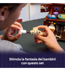 Lego Wednesday - Appartamento di Mano - Lego 76785 con Mini Bambolina di Enid, Figura di Mano e Accessori 828pz Anni 10+