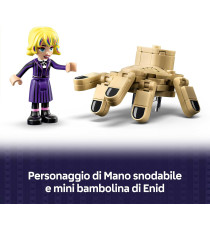 Lego Wednesday - Appartamento di Mano - Lego 76785 con Mini Bambolina di Enid, Figura di Mano e Accessori 828pz Anni 10+