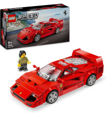Lego Speed Champions - Supercar Ferrari F40 - Lego 76934 storica Ferrari con Minifigure del Pilotae 318pz Anni 9+