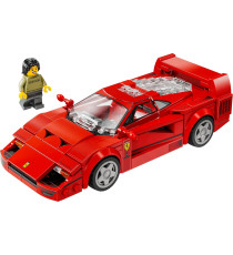 Lego Speed Champions - Supercar Ferrari F40 - Lego 76934 storica Ferrari con Minifigure del Pilotae 318pz Anni 9+