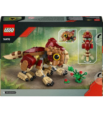 Lego Jurassic World - Dinosauro cucciolo Dolores: Aquilops - Lego 76970 Dinosauro con Pianta di Fiori Anni 7+ 359pz