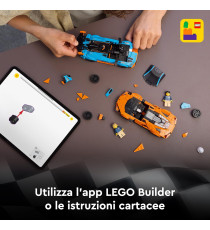 Lego Speed Champions - Lamborghini Revuelto e Huracán STO - Lego 77238 2 bolidi con 2 Minifigure dei Piloti Anni 10+ 607pz