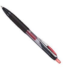 Roller gel a scatto Uni Ball Signo 207 - punta 0,7mm - rosso - Uni Mitsubishi