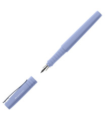 Set stilo B Poly Pen + sfera Poly Ball - punta 0,7 mm - fusto pale iris - Faber-Castell