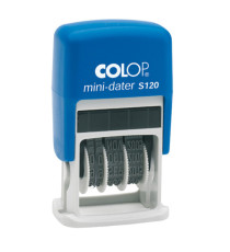 Timbro Mini Dater S120 Datario - 3,8 mm - autoinchiostrante - Colop