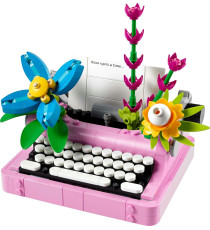 Lego Creator 3in1 - Macchina da scrivere con fiori - Lego 31169 si Trasforma in Keytar o in Vaso di Fiori Anni 8+ 363pz