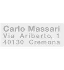 Gomma di ricambio 27x10mm personalizzabile per timbro autoinchiostrante o manuale max 3 righe alta qualità