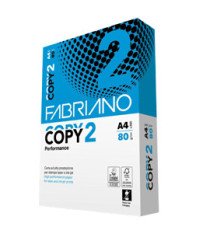 Carta fotocopie Copy 2 Strong Carton - A4 - 80 gr - bianco - Fabriano - conf. 500 fogli