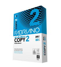 Carta fotocopie Copy 2 Strong Carton - A4 - 80 gr - bianco - Fabriano - conf. 500 fogli