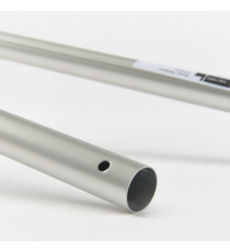 Manico Allitech per scope - con foro - alluminio - lunghezza 145 cm - PerfettoFactory