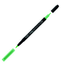 Pennarelli Aqua Brush Duo - punte 2,00 - 4,00 mm - Lyra - astuccio 24 pezzi