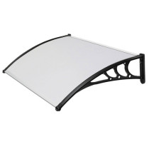 Pensilina modulare - 120 x 80 cm - policarbonato compatto - satinato opalino - Garden Friend