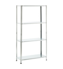 Scaffale in metallo - 4 ripiani - Garden Friend