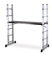 Scala trabattello Everest - 40 x 160 x 168 cm - alluminio - Garden Friend