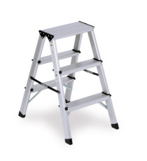 Scaletta - doppia salita - alluminio - Garden Friend