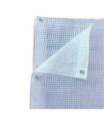 Telo retinato Jolly - per coperture - 300 x 200 cm - PE - trasparente - Garden Friend