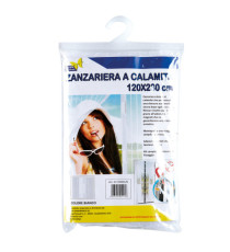 Zanzariera a calamita - 230 x 120 cm - bianco - Garden Friend