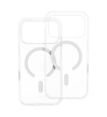 Cover in PC+TPU premium trasparente per Iphone 17 Forcell Custodia F-Protect Clear Hybrid Premium compatible with Magsafe