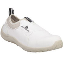 Calzatura di sicurezza Miami S2 FO AE SRC - microfibra/poliuretano - numero 48 - bianco - Deltaplus