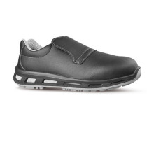 Calzatura di sicurezza Noir S2 FO SR - pelle idrorepellente - nero - taglia 38 - U-Power