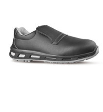 Calzatura di sicurezza Noir S2 FO SR - pelle idrorepellente - nero - taglia 44 - U-Power