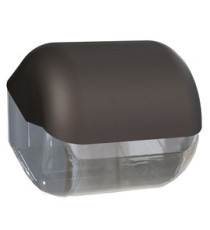 Dispenser carta igienica EColored - 15 x 14,8 x 14 cm - vesuvian black - Mar Plast