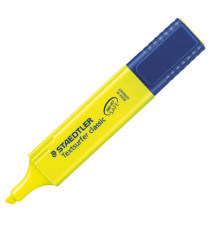 Evidenziatore Textsurfer Classic - punta a scalpello - tratto 1,0-5,0mm - giallo  - Staedtler