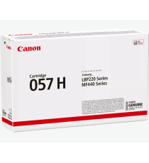 Canon 057H nero 3010C002 3010C004 CRG057H toner originale per CANON i-SENSYS LBP 223,226,228,440,443,445,446,449X 10.000 pagine