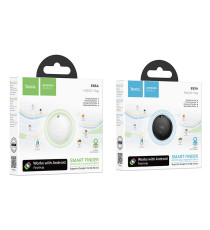 Localizzatore gps Hoco E93A bianco compatibile con Google Find My Device, autonomia fino a 8 mesi, piccolissimo e peso 6,8gr