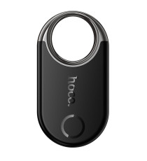 Localizzatore gps Hoco E98A nero Obsidian Black compatibile con Google Find My Device, Elegante, sottile e sempre connesso