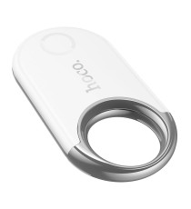 Localizzatore gps Hoco E98A bianco Pearl White compatibile con Google Find My Device, Elegante, sottile e sempre connesso