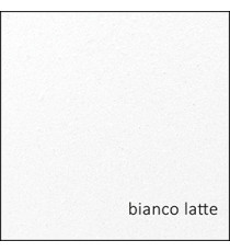 Plastica decorativa statica - 45 cm x 1,5 m - striscia oscurante opaca - PVC - bianco latte - Patifix