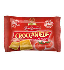 Croccantelle - in sacchetto - 35 gr - gusto ketchup - Forno Damiani