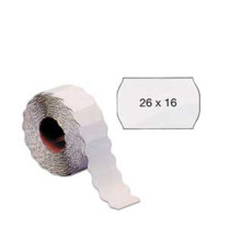 Etichetta a onda - removibile - 26x16 mm - bianco - Markin - rotolo da 1000 etichette