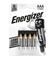 Pila ministilo AAA - 1,5V -  Everyday - LR03 - Energizer- blister 4 pezzi