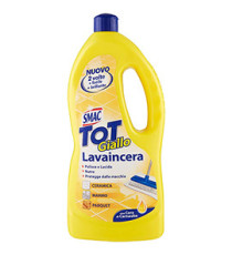 Smac Tot Giallo Lavaincera per pavimenti - cera di Carnauba - 1 L - Smac